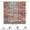 Plaid Shower Curtain Bathroom Decor Waterproof Bath Mat Home Decoration Modern Style Fashion Print (Black/White/Grey) 350Cm X 18