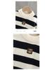 2025 Fashionable Boys' Striped Sweater: Handsome Toddler Spring/Autumn Knitwear