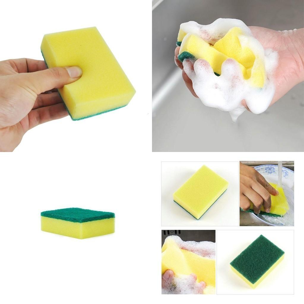 Versatile Kitchen Cleaning Sponge Washing Towels Wiping Rags Microfiber For Household Utensils Featuring Delicate Fiber Structure