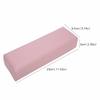 PU Leather Nail Art Hand Pillow Waterproof Soft Nail Arm Rest Cushion Rectangular Manicure Hand Pad Gel Nail Care Use