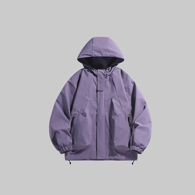 

Mountain Style Single-layer Jacket for Men and Women, Outdoor Trendy Windproof and Waterproof Mountaineering Jacket, Hooded Jacket, Couple Jacket 3XL