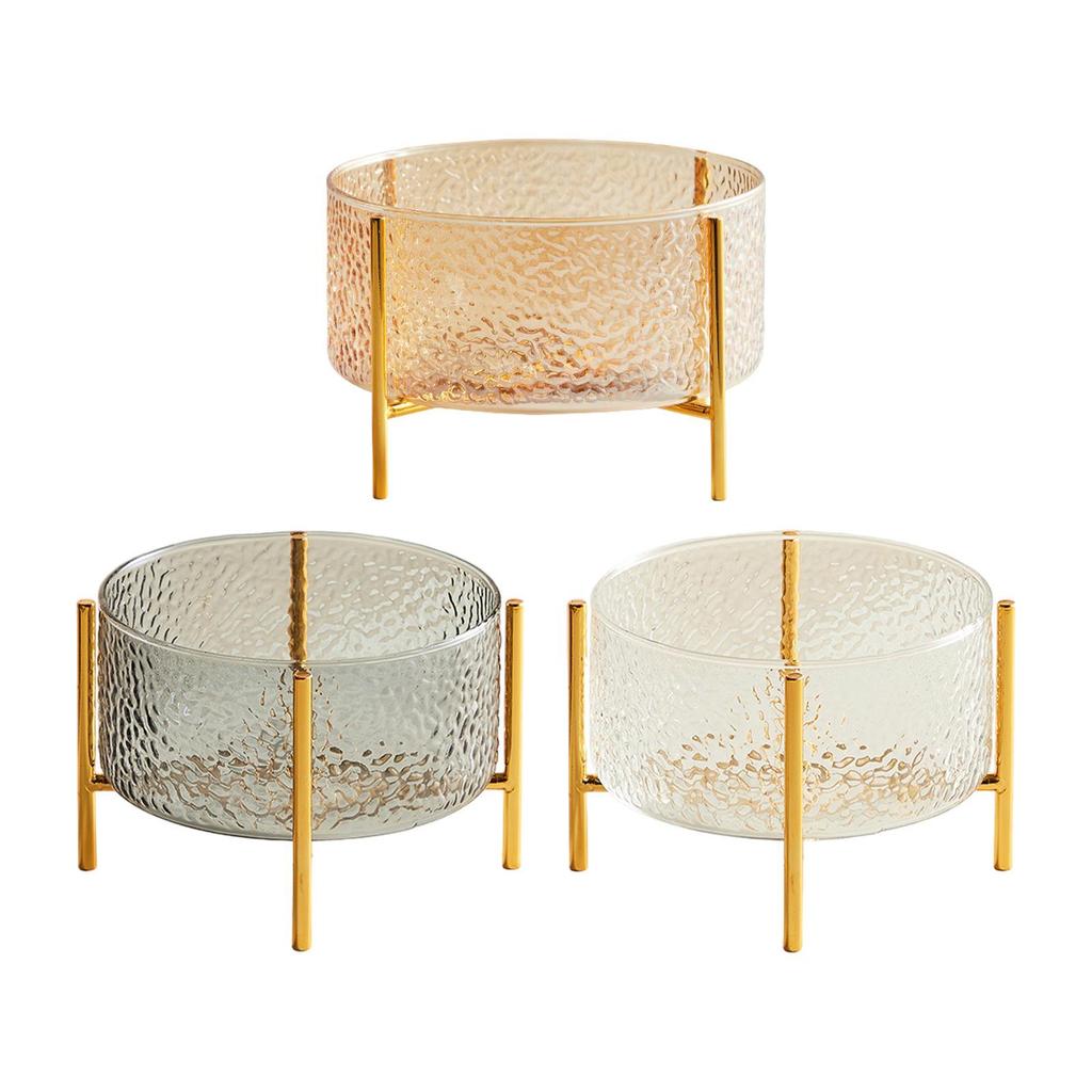 Fruit Dish Fruit Vegetable Holder Cylindrical Fruit Tray Fruit Holder for Countertop