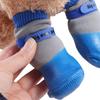 4 adet/takım Sıcak Su Geçirmez Köpek Çorap Ayakkabı kaymaz Köpek Çizilmeye dayanıklı Ayak Kapakları Sonbahar