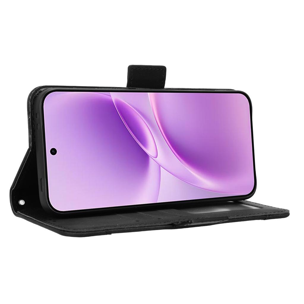 WANLONFENG For iPhone 15 Pro Max Magnetic Case  QT Series Kickstand Carbon Fiber Texture PC TPU