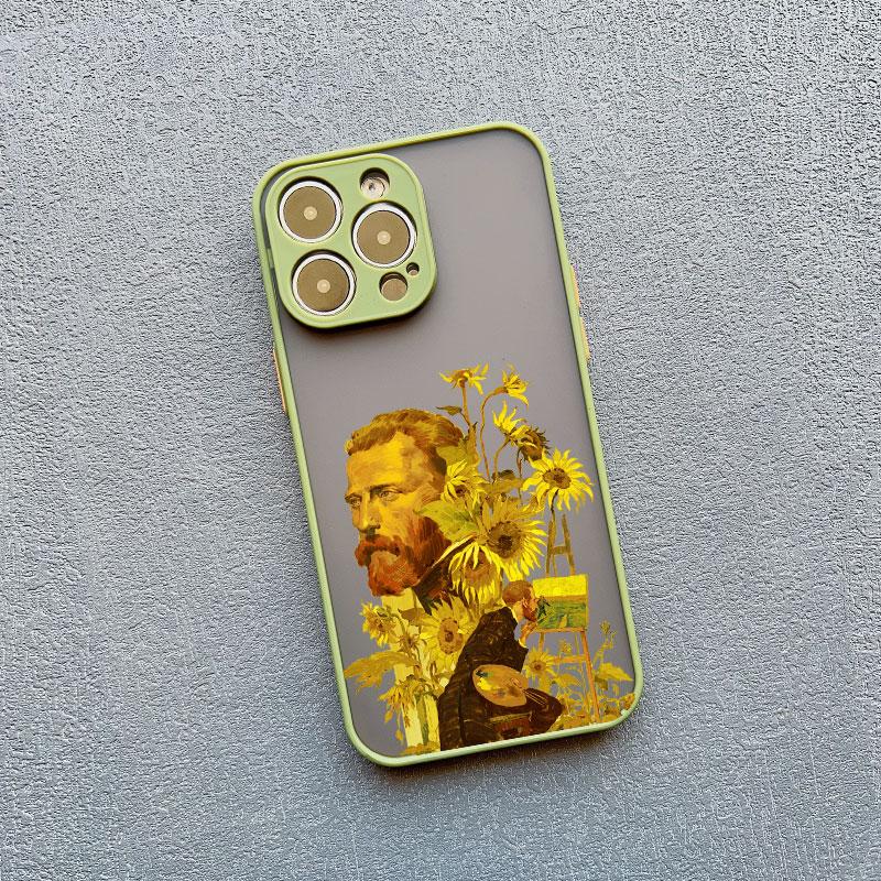 

Art Painting Phone Cases For iPhone 11 12 13 14 15 16 Pro Max 15 14 Plus 13 12 Mini X XS XR 7 8 Plus SE2 Shockproof Case Cover iphone X or XS