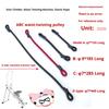 Resistance Rope Leg Twisting Machine Tension Elastic Rope Stair Climber Fitness Equipment Easily Damaged Parts Bicycle Parts