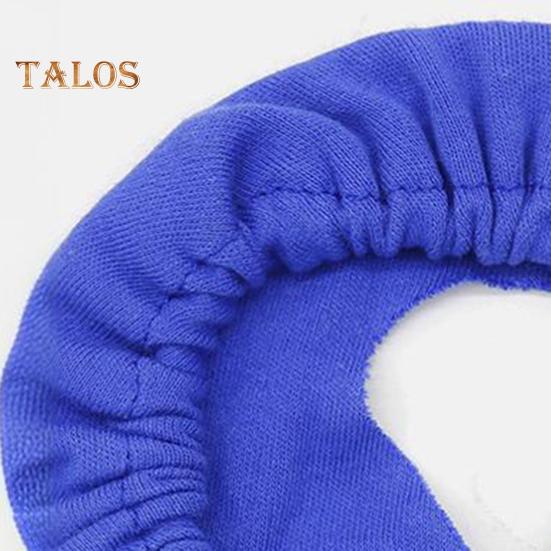 Face Guard Liner Washable Reusable Soft Blue Cotton Elastic Band Secure Fit 3D Design Breathable Face Guard