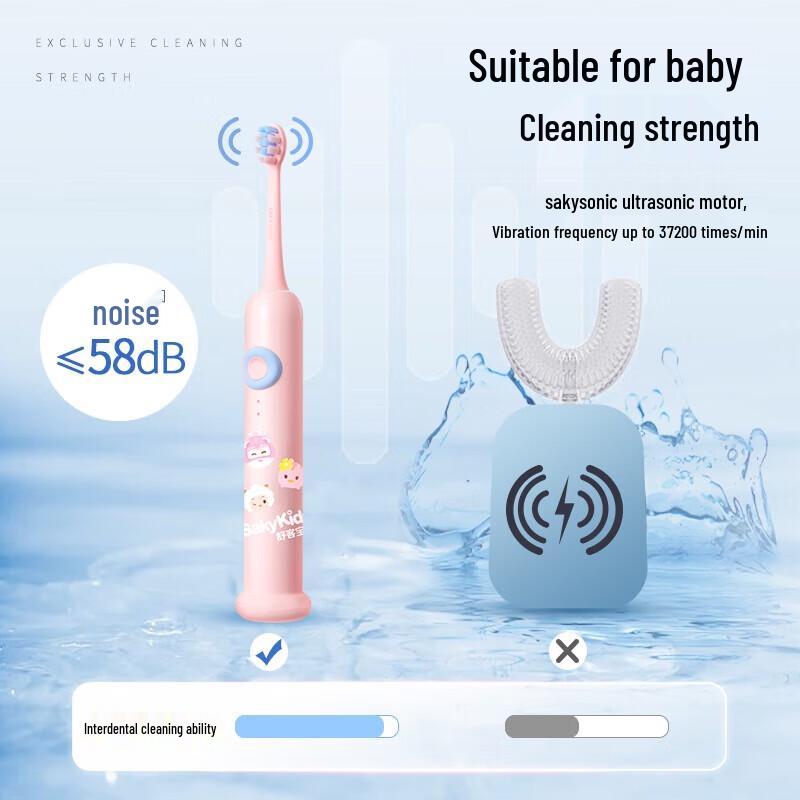 Shuke Children's Sonic Electric Toothbrush