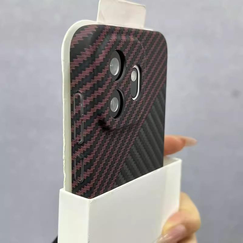 For Poco X8 Pro Max Case Matte Carbon Fibre Texture Anti Fingerprint Protect Shockproof Back Cover For  Poco X8 Pro Shell Bumper