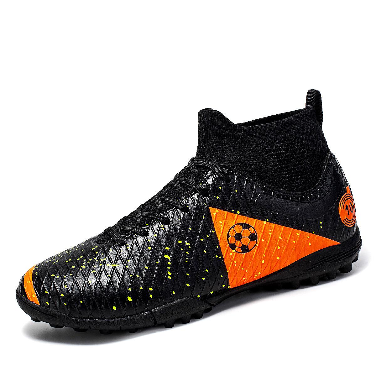

Футбольные бутсы с высоким верхом, мужские и женские футбольные бутсы, кроссовки с длинными ногтями, тренировочные футбольные бутсы со сломанным ногтем 46