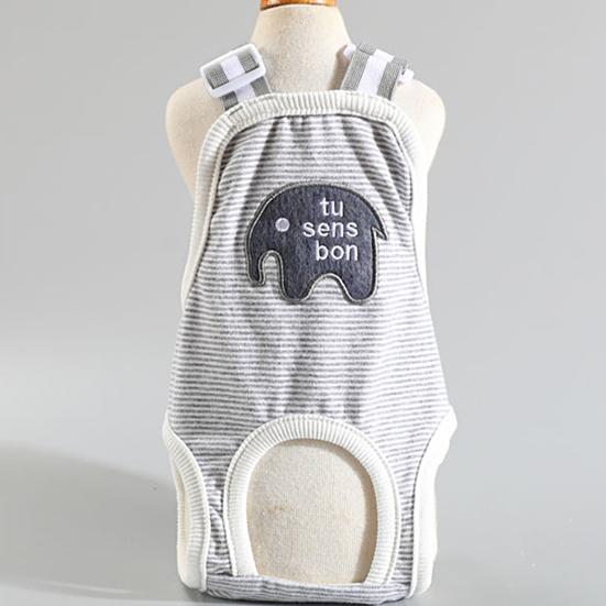 Design krku Měkký prodyšný kreslený potisk medvěda Pet Psí plenka Hygienické kalhotky Pet