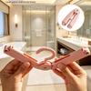1 3pcs Foldable Travel Hangers Portable Space Saving Clothes Hanger For Camping Anti Slip Drying