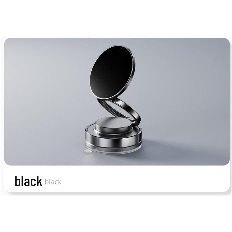 2025 Model Multifunctional Magnetic Car Phone Holder with Vacuum Suction Cup and Folding Navigation Support Bracket
