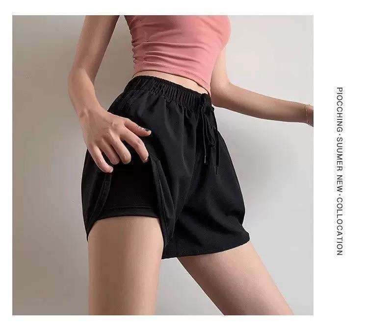 Women's Quick-Dry Plus Size Yoga & Running Shorts