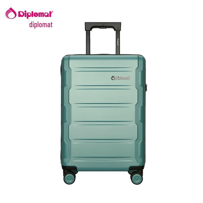 Жесткий чемодан Diplomat TC-26084 мятный зеленый