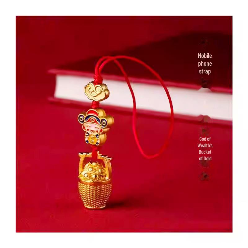 

** Блок-подвеска Золотые пески и шнурок для мобильного телефона **