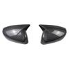 For Subaru Crosstrek  2024 ABS Plastic Car Rearview Side Mirror Cover Wing Cap Exterior Door Trim Adhesive Sticker Parts
