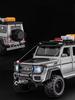 1:24 Mercedes-Benz G550 4X4 Modified Version Off-road Car Diecast Car Advanced Collection Ornament Car Models