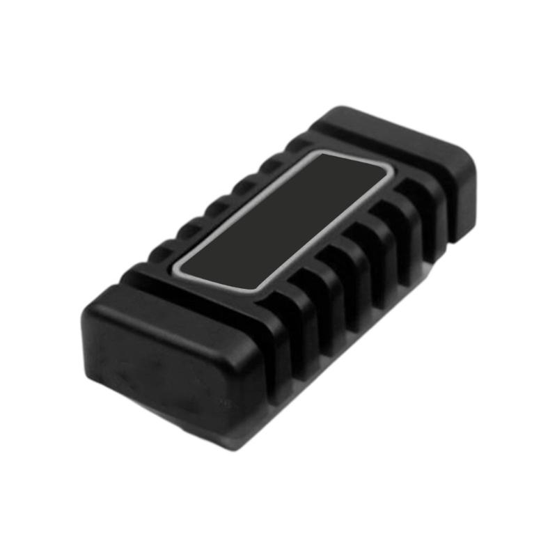 Quick Install Rubber Brake Pedal Protector Non Slip Tread Pattern Comfortable Foot Rest Quick Installation for BAJAJ