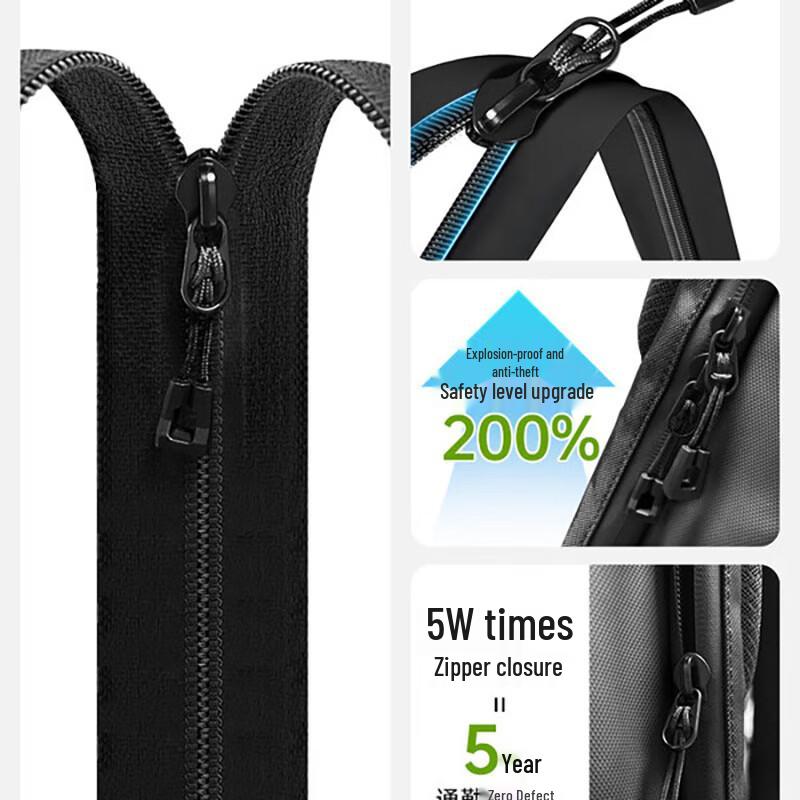 SWICKY Men's Water-Repellent Travel Backpack