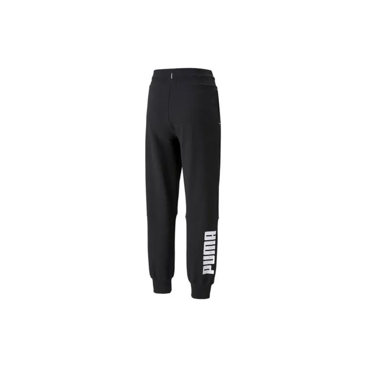 PUMA Sports Pants Women's Black (Unisex) Knitted Sweatpants 670958 01