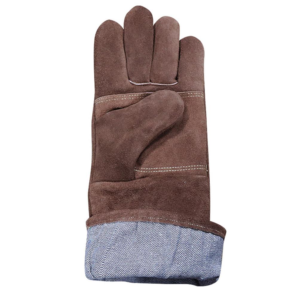 Extended Welding Gloves with High Temperature Isolation Flame Retardant Material Wear Resistant for Long Term Use