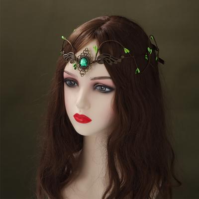 Hair Accessories Vine Design Elven Crown Wedding Accessory Bridal Style Headpiece Witch Theme Dress Accessory Gothic Headband