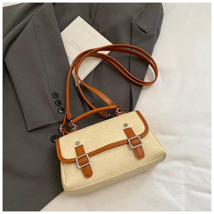 

Backpack women s bag high value niche design retro new single shoulder oblique span portable small backpack