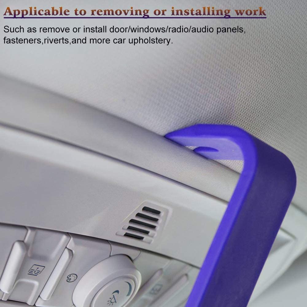 JUTOSU Upholstery Removal Tool Clip Clamp Tool Removal Tool Set Auto Upholstery Removal Tool