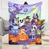 Halloween Night Adventure Blanket Warmthful Decor Suitable for Sofa Office Chair Seaside for All Seasons Modern Perfect Gift for Relatives and Friends