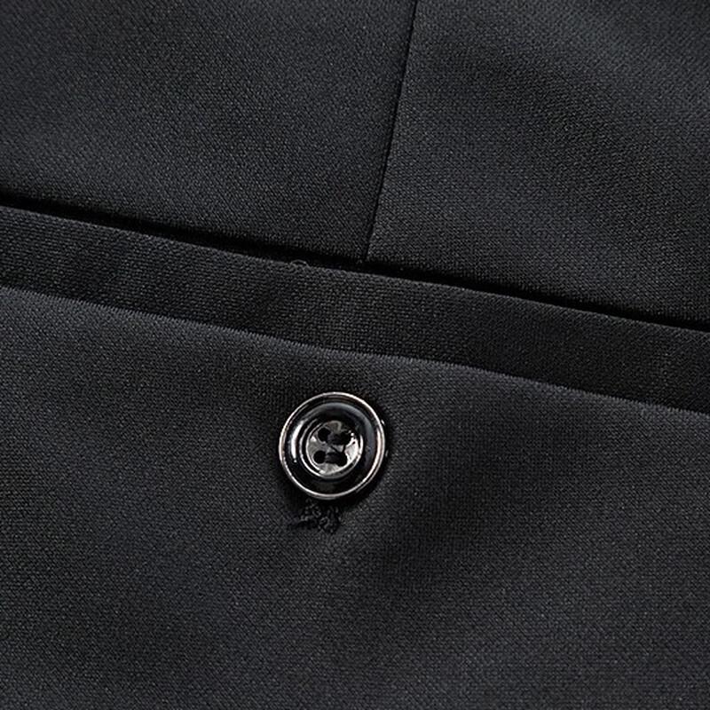 ROMON Men's Straight Leg Casual Business Trousers