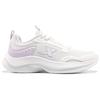 Xtep Jumping Shoes Sports Versatile Shock Absorbing Wear Resistant Breathable Low Top Casual Running Shoes Women Sneaker White Purple 876418110061-5