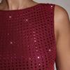 European and American style sexy hot diamond vest personalized street versatile slim fit outer top women