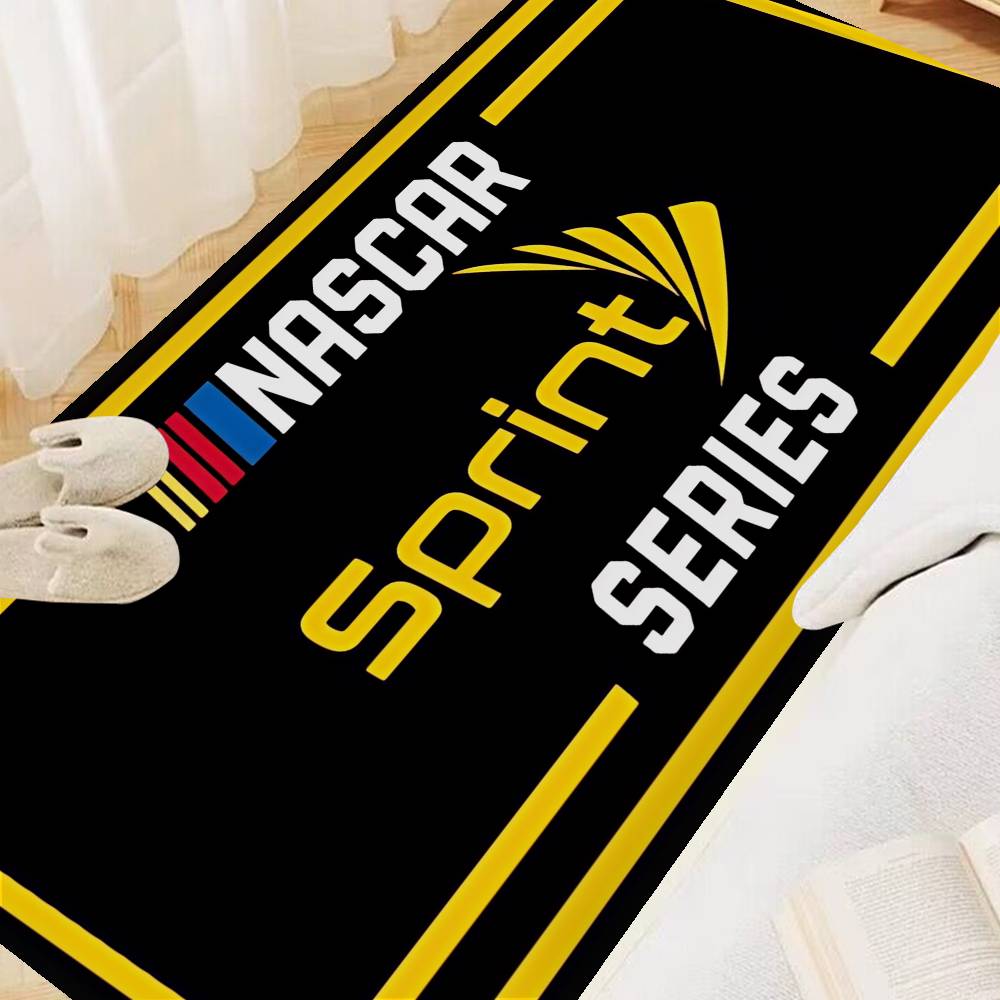 N-NASCARS Racing Car Floor Mat Rectangle Anti-slip Home Soft Badmat Front Door Indoor Outdoor Mat Hotel Decor Mat