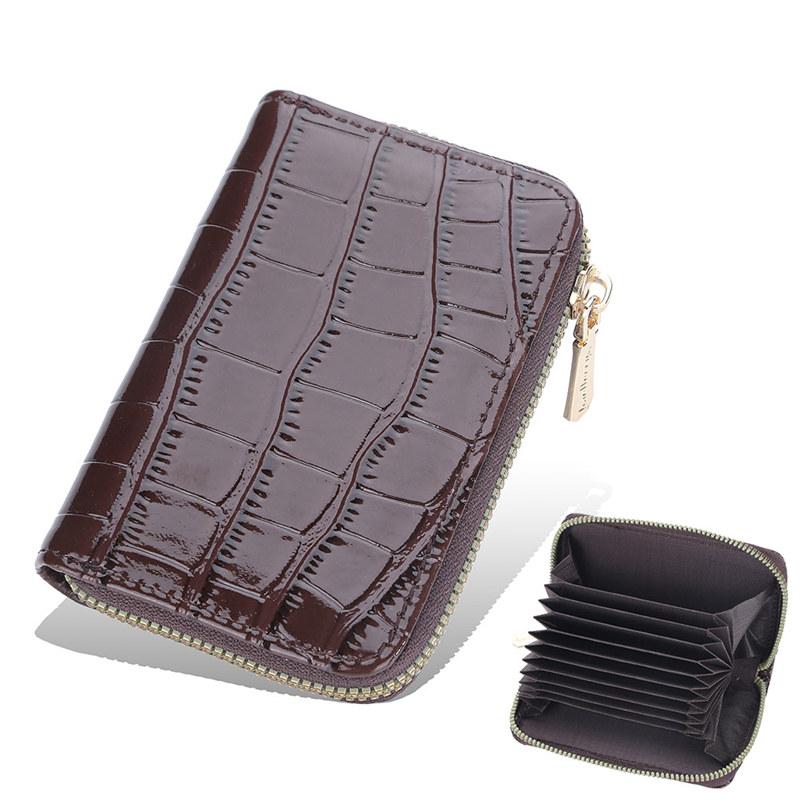 Baellerry Mini organizér na mince PU kůže Pánské Dámské Peněženky na zip Módní držitel na karty