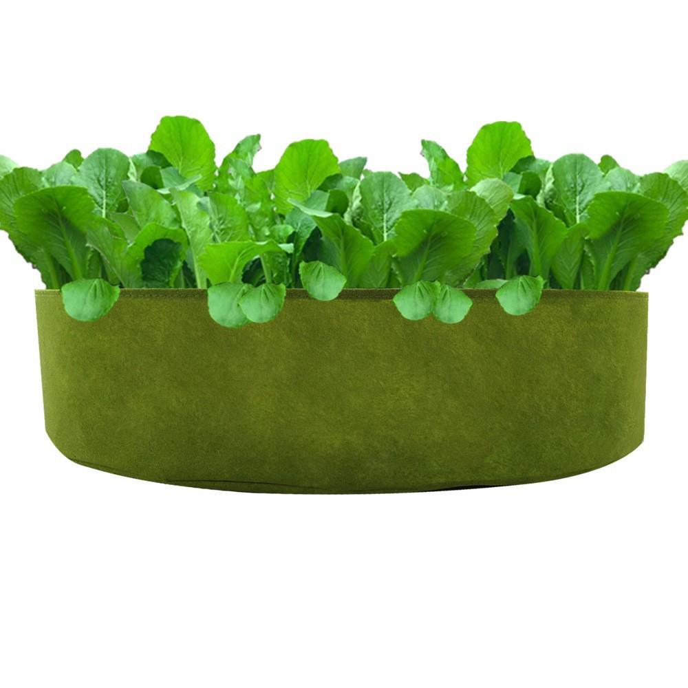 Cross-Border Round Felt Planting Bag for Flowers & Vegetables