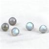 Gray Moonstone & Labradorite Loose Beads for DIY Jewelry