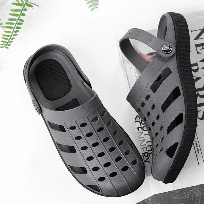

Fashion With Platform Men s Sandal Height Descount Number 41 Daily Use Comfortable Trend 2025 New Arrival Casual Color Pvc 39 Male Shoe 44