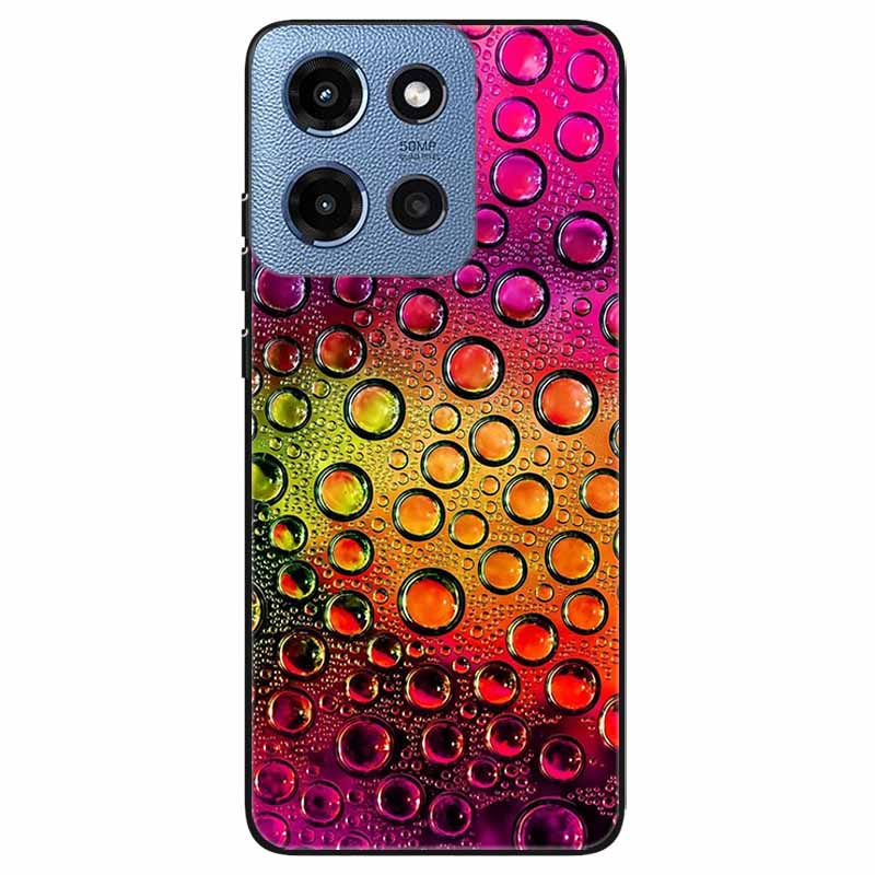 Phone Cases for Moto G 2025 5G Case Flowers Printing Silicone TPU Soft Covers for Motorola Moto G 2025 Back Shell For Moto G 5G