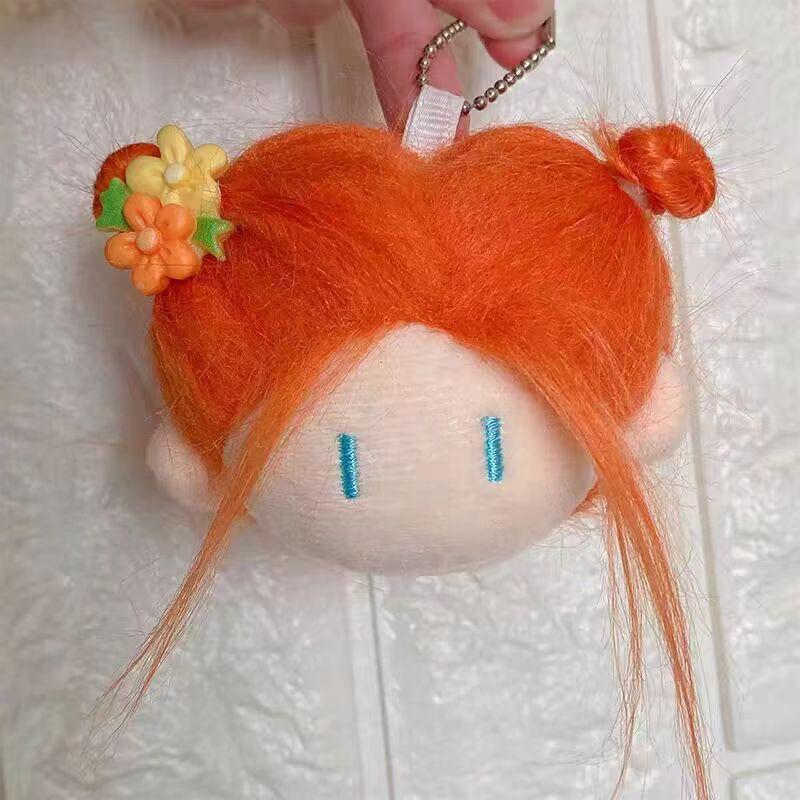 Cute Ball-headed Plush Doll, Cotton Doll Pendant, Plush Keychain, Bag