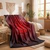 Nottingham Forest Theme Fleece Blanket Cozy Soft Plush Blanket For Bedroom Couch Travel