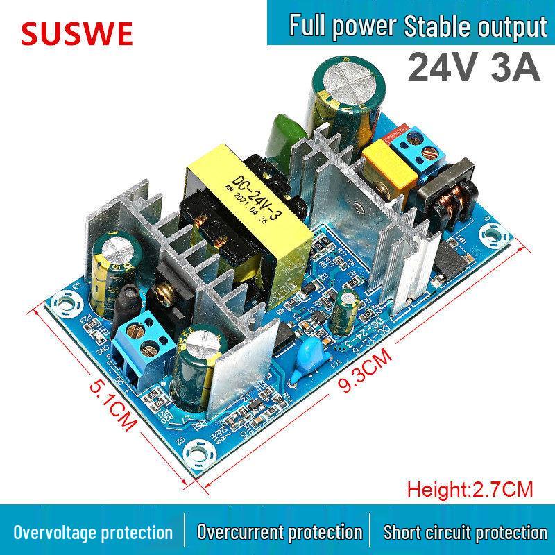 AC-zu-Multi-Spannungs-DC-Schaltnetzteilmodul (5V, 12V, 24V, 36V, 48V) mit eingebautem Schalter