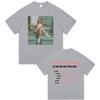 Lana Del Rey UK und Irland Tour 2025 T-Shirt Herren Damen Hip Hop Mode Trend Kurzarm T-Shirts Sommer Unisex Pop Streetwear