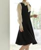 Ppaeppae Cut-Out Flare Bustier Dress