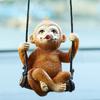 Monkey Car Window Pendant Labrador Rearview Mirror Ornament  Decoration