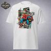 Classic Spiderman Comic Cover T-Shirt, Retro Collage Graphic Tee, Unisex Cotton Shirt
