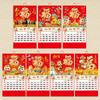 Chinese Lunar Date Calendar 2026 Year The Horse Wall Calendars Chinese Lunar Tearable Pages Lucky Character Home Office Decor