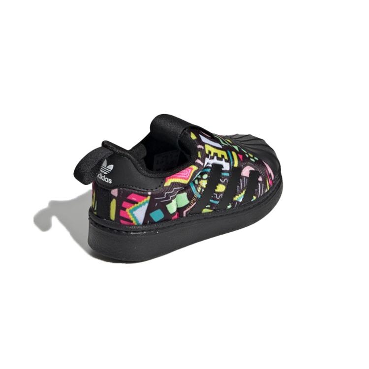 (TD) Adidas Superstar 360 I 'Graffiti Black' Baby EE8389