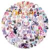 10/30/50 szt. Kawaii Rem Anime Re:Życie w innym świecie od zera Naklejki Kreskówka Naklejka Graffiti DIY Motocykl Gitara Rower
