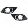 Car Front Bumper Fog Light Lamp Trim Cover Frame Cap Hood Bezel Lid For Subaru Legacy 2015 2016 2017